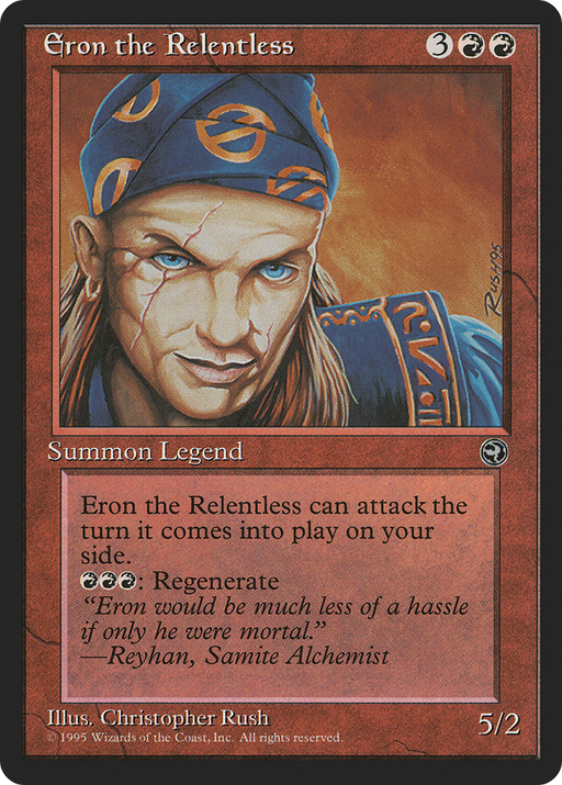 Eron the Relentless (HML-073) [Homelands] MTG Single Wizards of the Coast