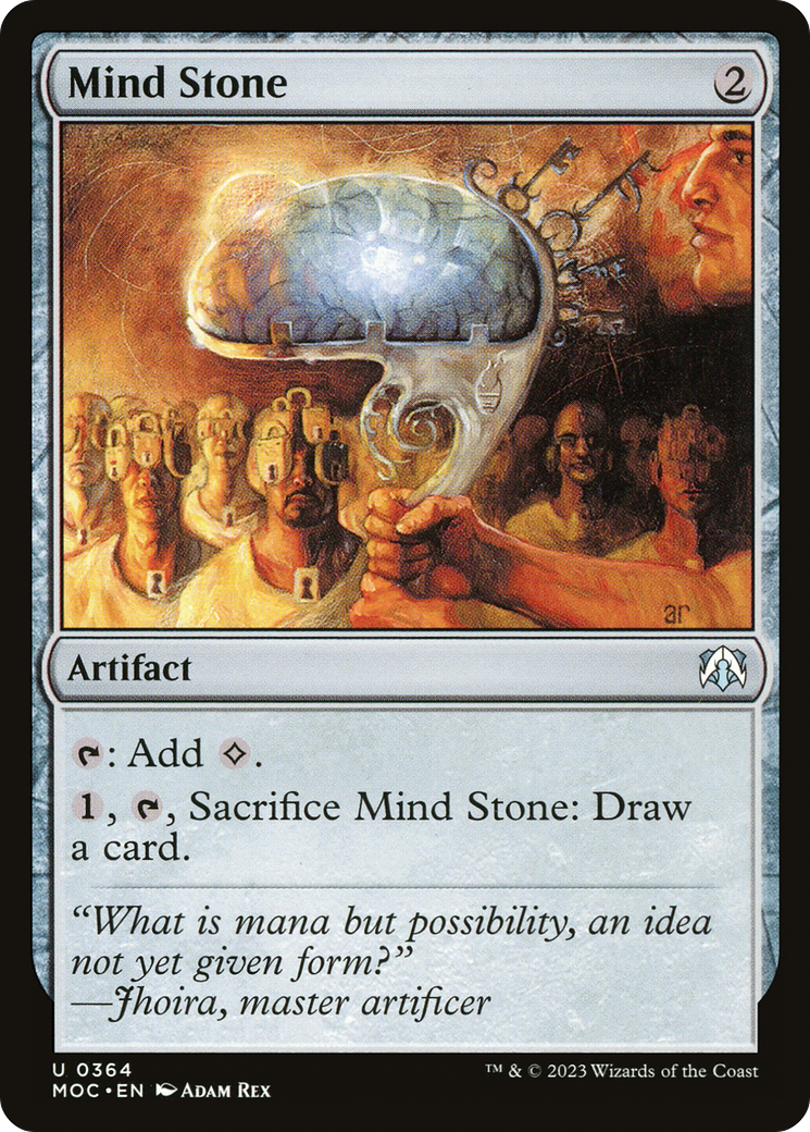 Mind Stone (MOC-364) [March of the Machine Commander] MTG Single Wizards of the Coast