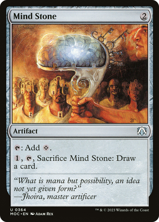 Mind Stone (MOC-364) [March of the Machine Commander] MTG Single Wizards of the Coast