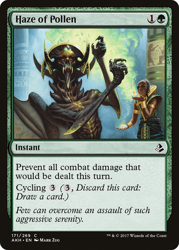 Haze of Pollen (AKH-171) [Amonkhet] Foil MTG Single Wizards of the Coast