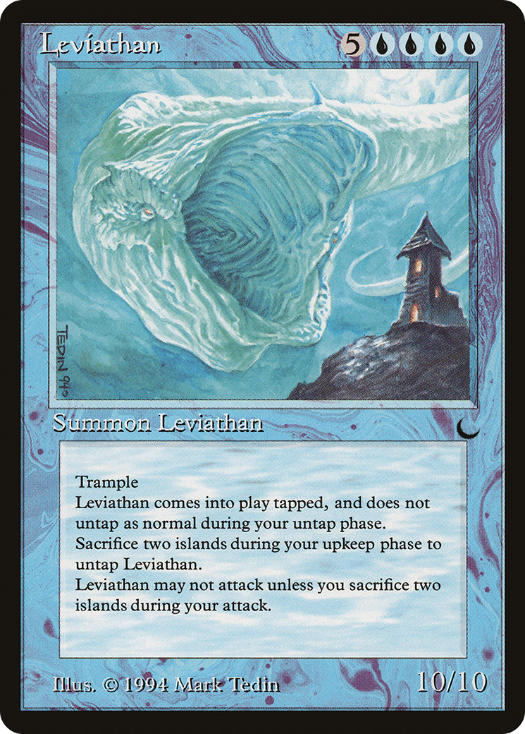 Leviathan (DRK-030) [Oldschool] The Dark MTG Single Wizards of the Coast