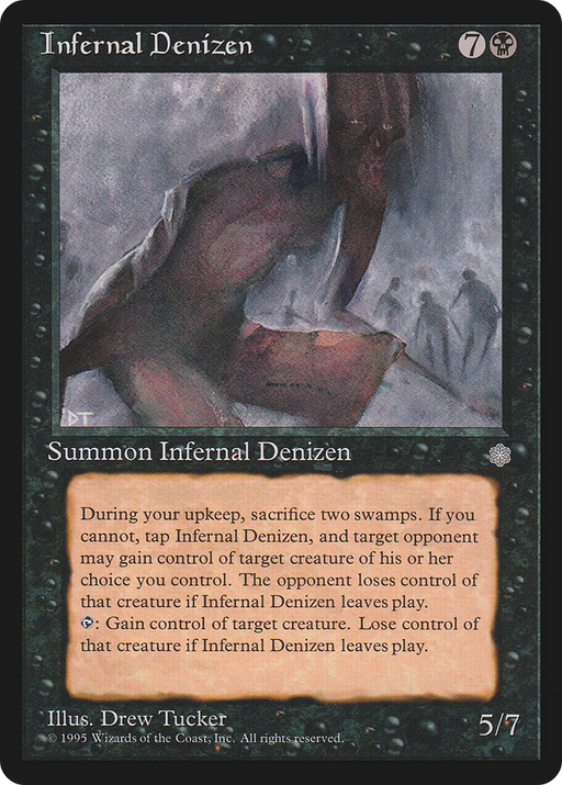 Infernal Denizen (ICE-) [Ice Age] MTG Single Wizards of the Coast