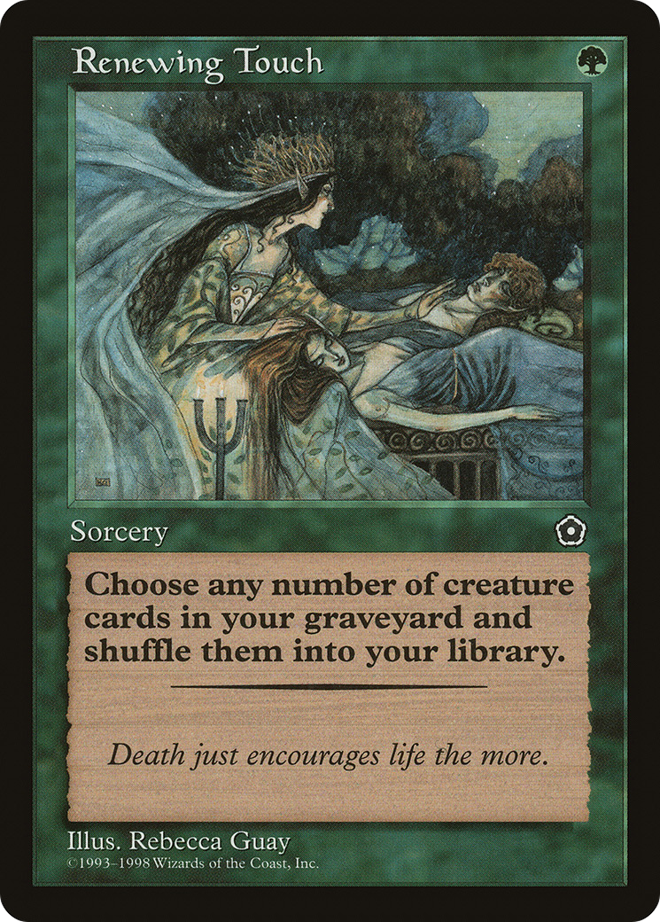 Renewing Touch (P02-143) [Misc] Portal Second Age MTG Single Wizards of the Coast