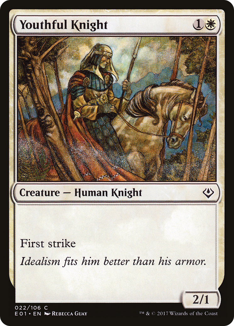Youthful Knight (AC2-022) [Misc] Archenemy: Nicol Bolas MTG Single Wizards of the Coast