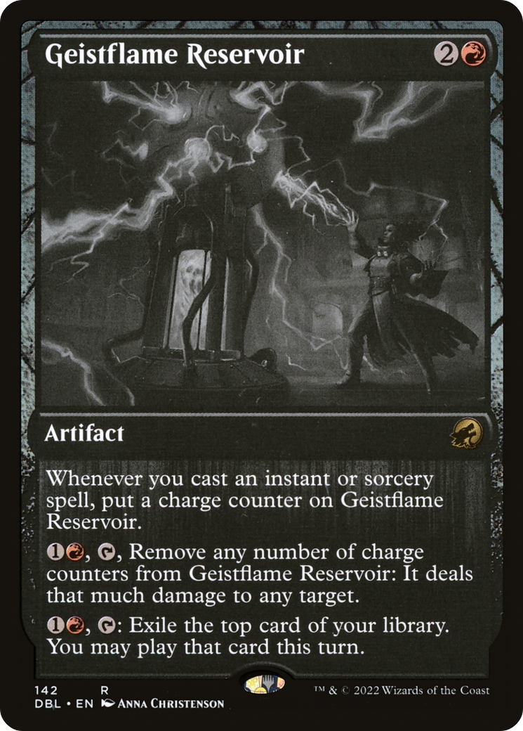 Geistflame Reservoir (DBL-142) [Innistrad: Double Feature] MTG Single Wizards of the Coast