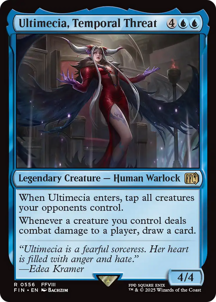 Ultimecia, Temporal Threat (FIN-556) [FINAL FANTASY] MTG Single Wizards of the Coast