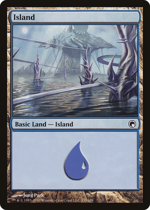 Island (SOM-235) [Scars of Mirrodin] MTG Single Wizards of the Coast