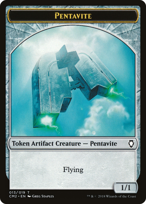 Pentavite (CM2-013) [Tokens] Commander Anthology Volume II Tokens MTG Single Wizards of the Coast