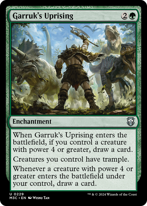 Garruk's Uprising (M3C-229) [Modern Horizons 3 Commander] MTG Single Wizards of the Coast