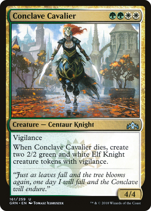 Conclave Cavalier (GRN-161) [Guilds of Ravnica] MTG Single Wizards of the Coast