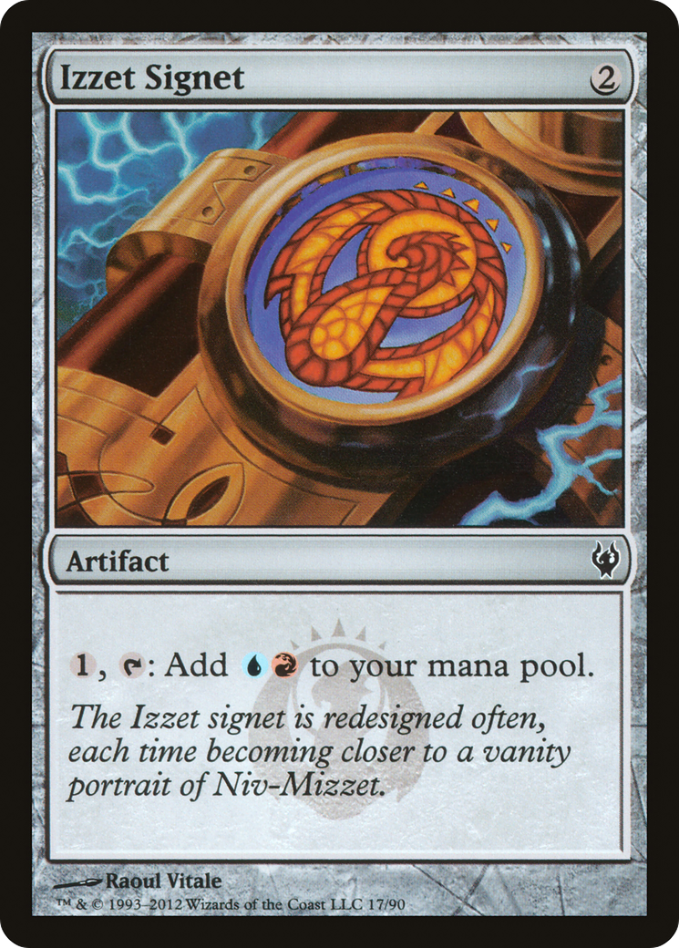Izzet Signet (DDJ-017) [Misc] Duel Decks: Izzet vs. Golgari MTG Single Wizards of the Coast