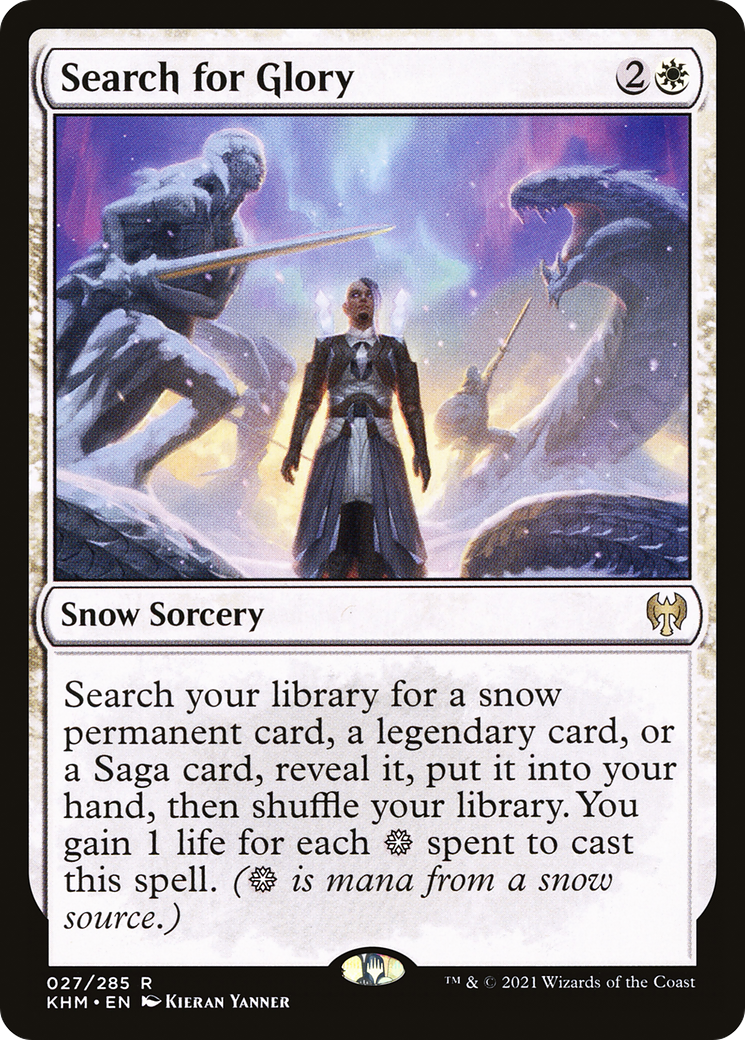 Search for Glory (KHM-027) [Kaldheim] MTG Single Wizards of the Coast
