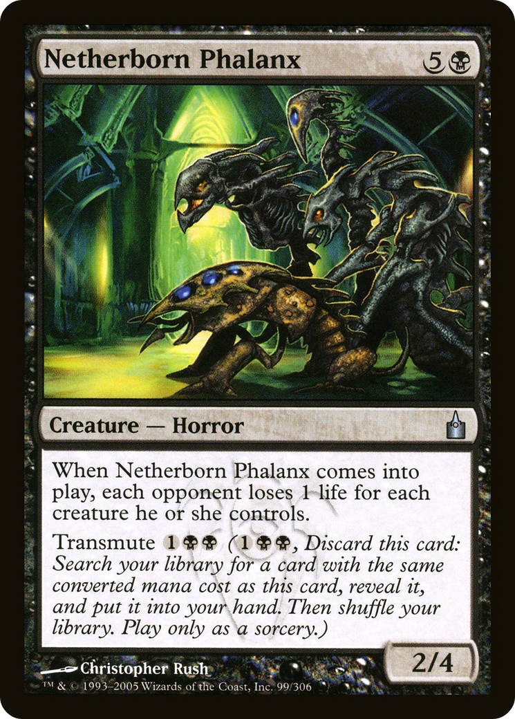 Netherborn Phalanx (RAV-099) [Ravnica: City of Guilds] Foil MTG Single Wizards of the Coast