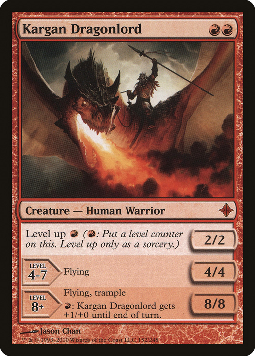 Kargan Dragonlord (ROE-152) [Rise of the Eldrazi] MTG Single Wizards of the Coast