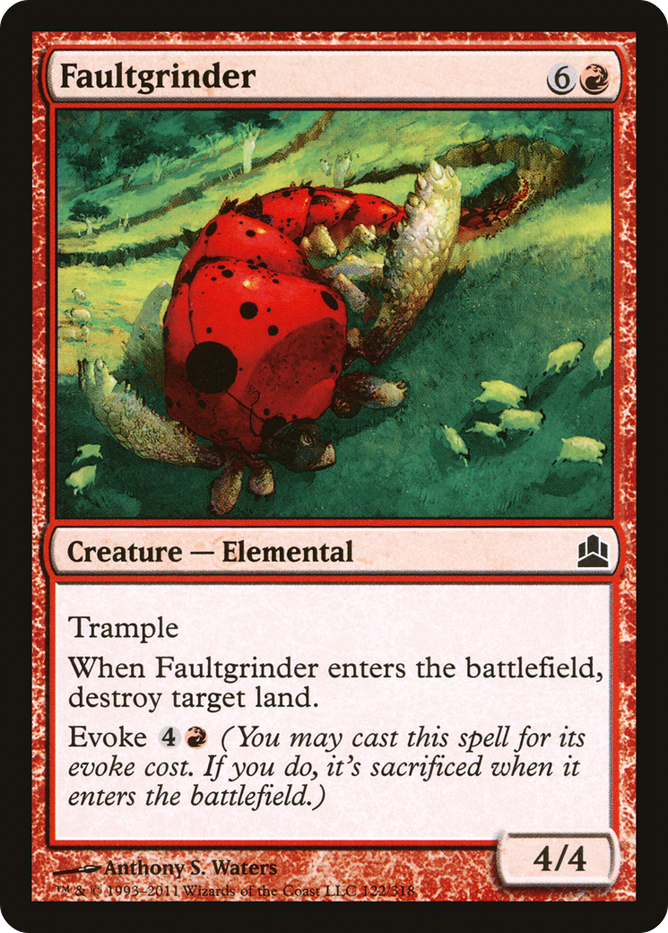 Faultgrinder (CMD-122) [Commander 2011] MTG Single Wizards of the Coast