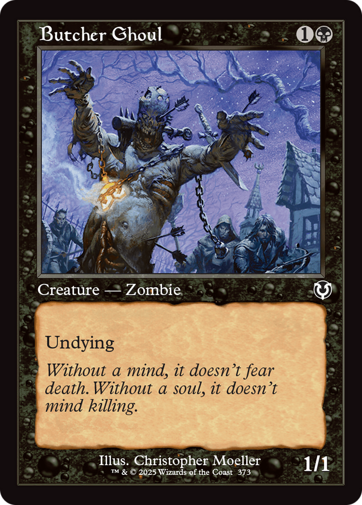 Butcher Ghoul (INR-373) [Innistrad Remastered] Foil MTG Single Wizards of the Coast