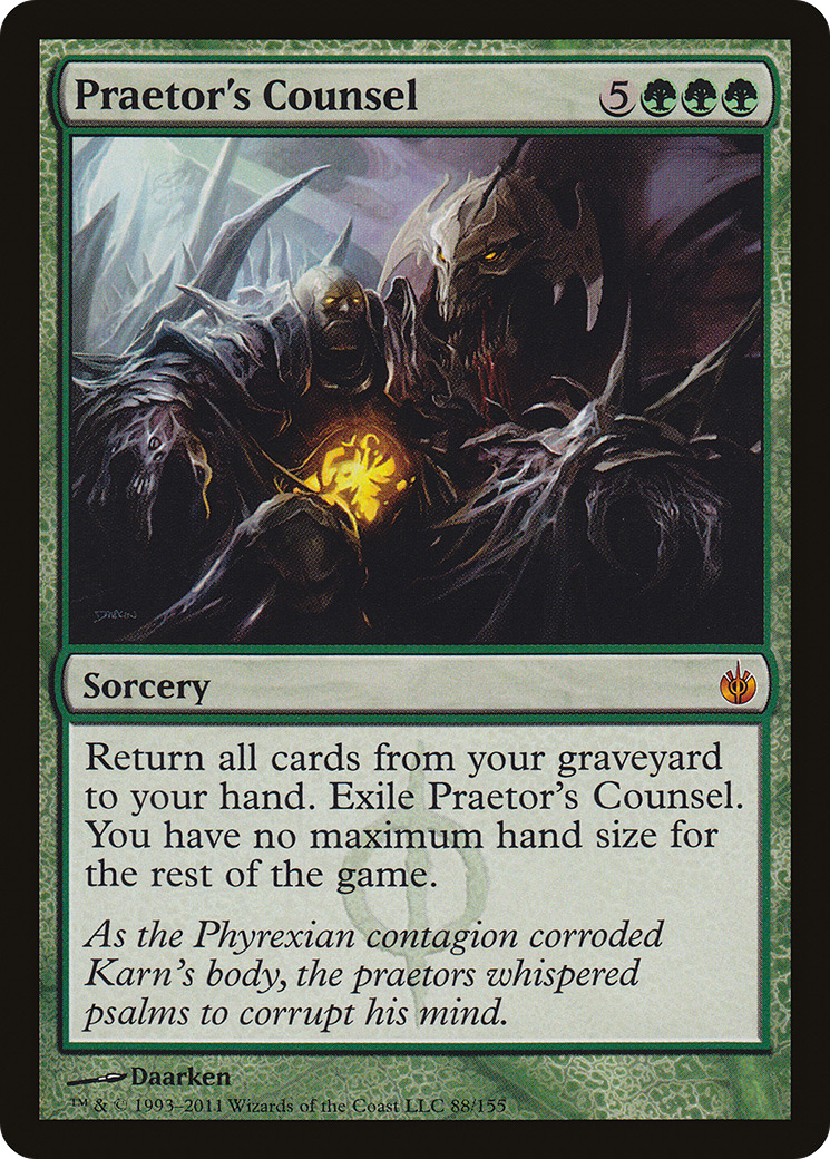 Praetor's Counsel (MBS-088) [Mirrodin Besieged] Foil MTG Single Wizards of the Coast