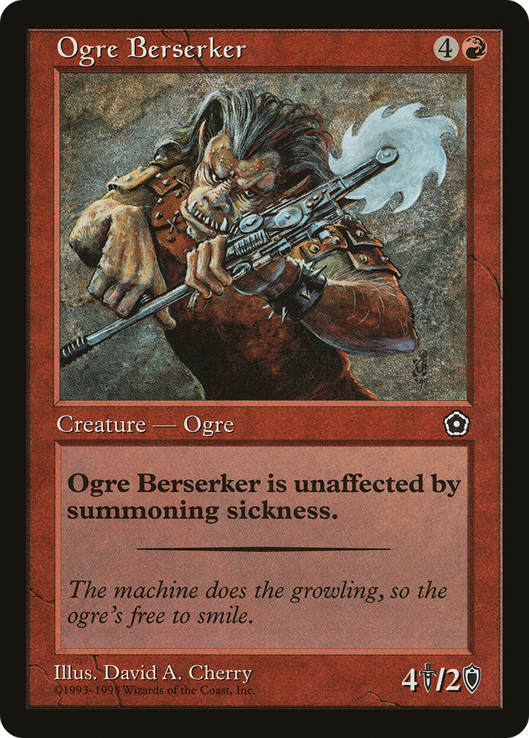 Ogre Berserker [Portal Second Age] MTG Single Magic: The Gathering