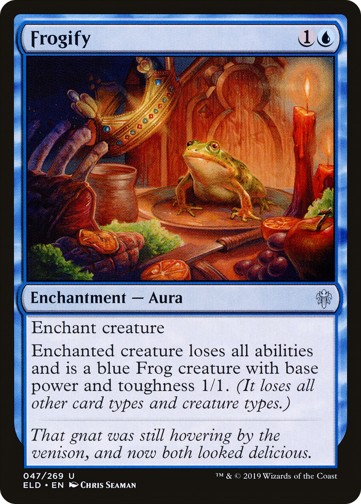 Frogify (ELD-047) [Throne of Eldraine] MTG Single Wizards of the Coast