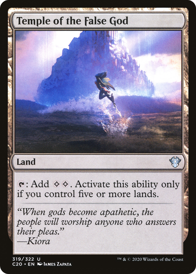 Temple of the False God (C20-319) [Commander 2020] MTG Single Wizards of the Coast