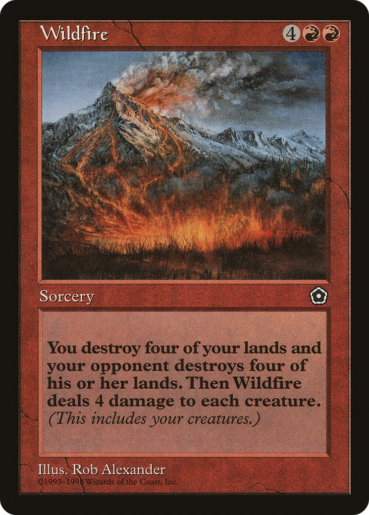 Wildfire (P02-120) [Misc] Portal Second Age MTG Single Wizards of the Coast