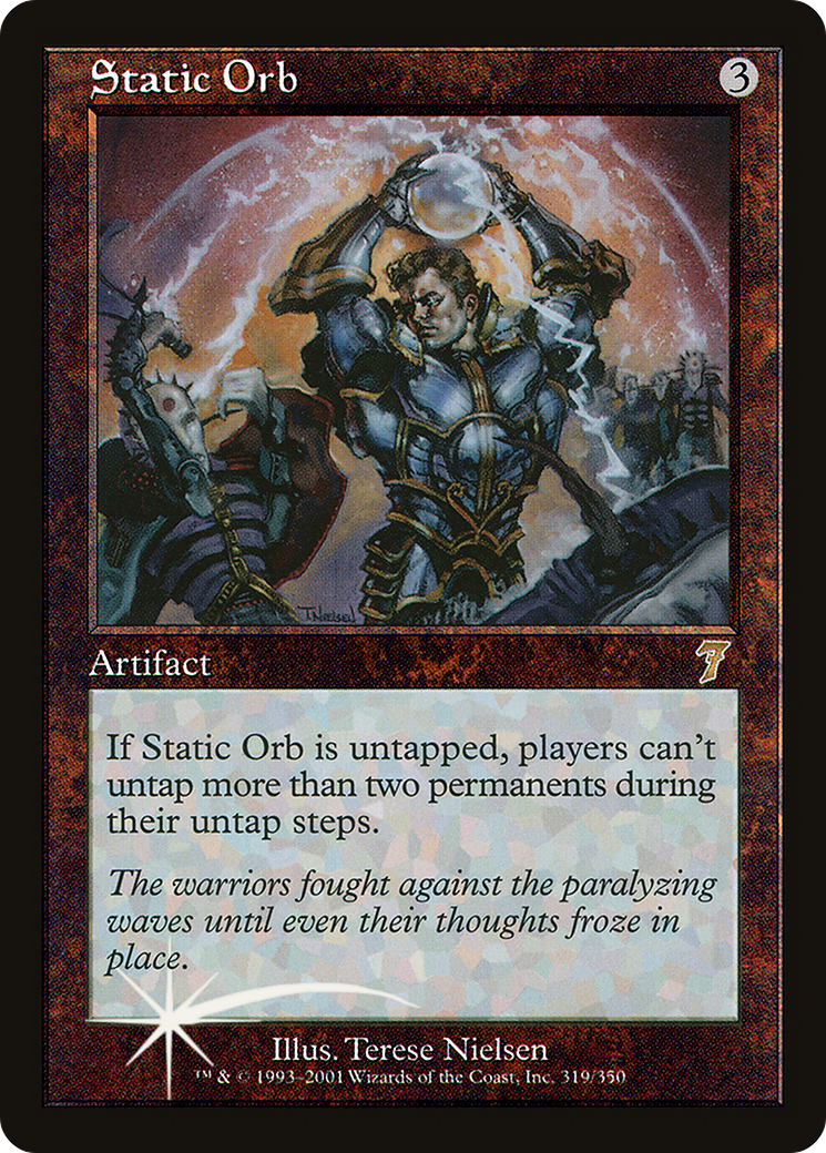 Static Orb (7ED-319) [7th Edition] Foil MTG Single Wizards of the Coast