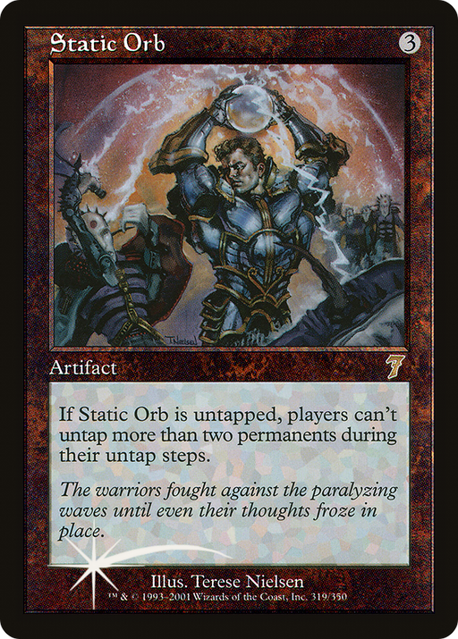 Static Orb (7ED-319) [7th Edition] Foil MTG Single Wizards of the Coast