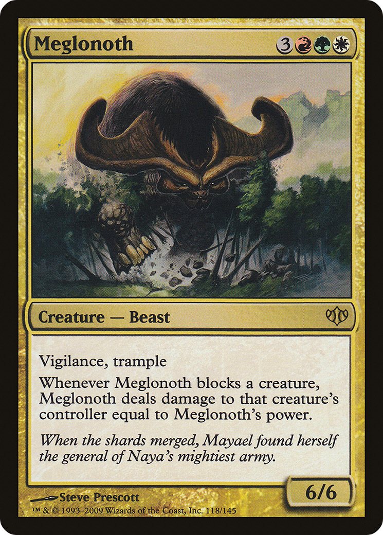 Meglonoth (CON-118) [Conflux] MTG Single Wizards of the Coast