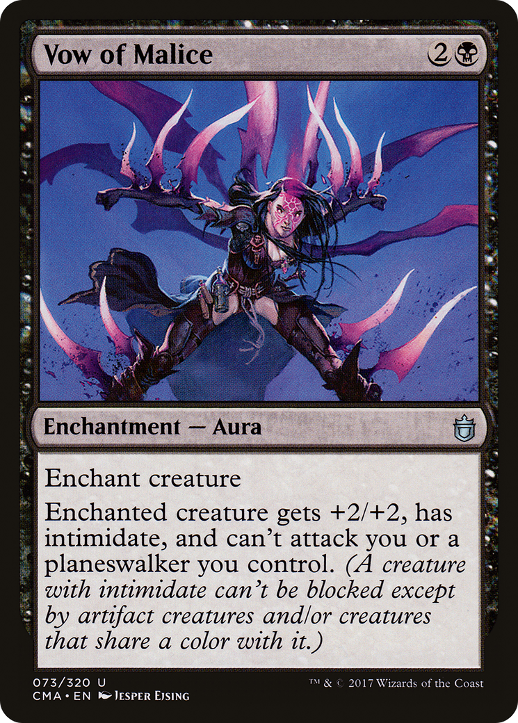 Vow of Malice (CMA-073) [Commander Anthology] MTG Single Wizards of the Coast