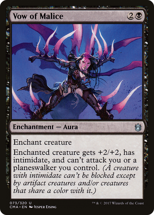 Vow of Malice (CMA-073) [Commander Anthology] MTG Single Wizards of the Coast