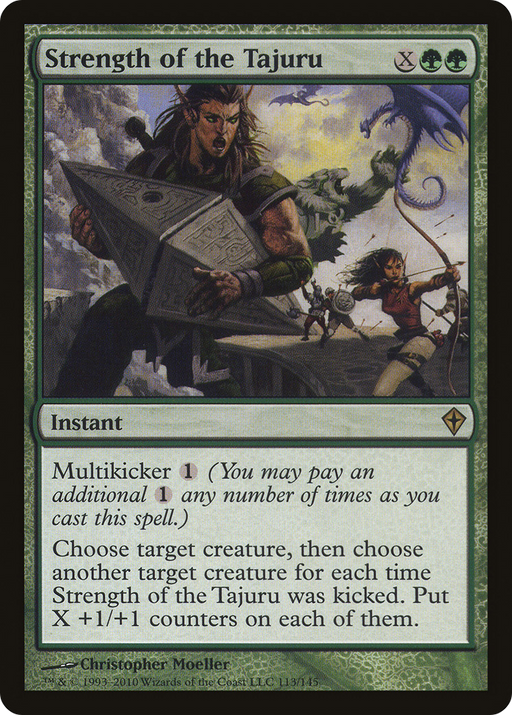 Strength of the Tajuru (WWK-113) [Worldwake] Foil MTG Single Wizards of the Coast