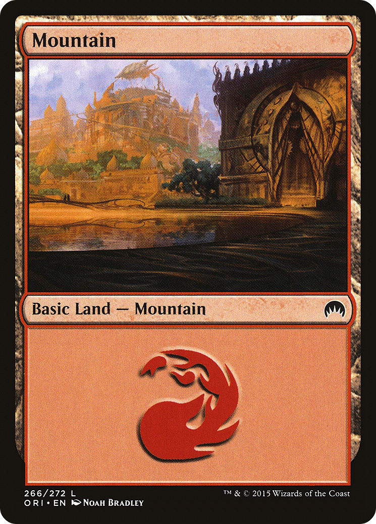 Mountain (266) (ORI-266) [Magic Origins] MTG Single Wizards of the Coast