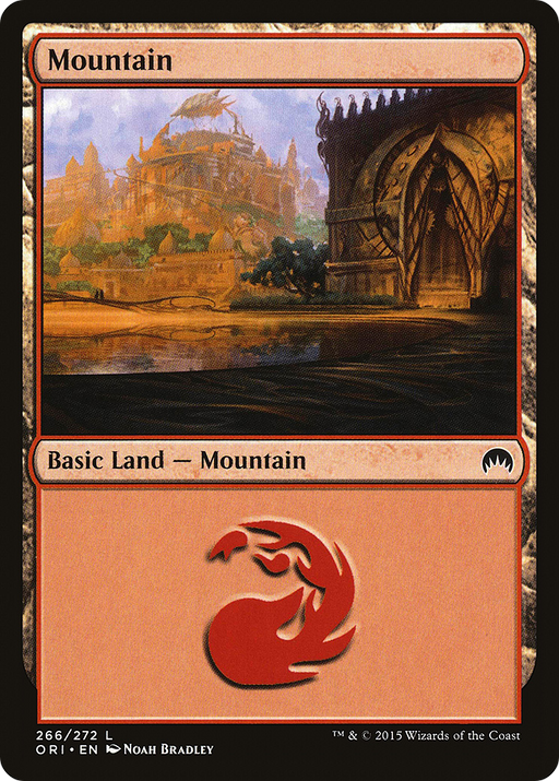 Mountain (266) (ORI-266) [Magic Origins] Foil MTG Single Wizards of the Coast