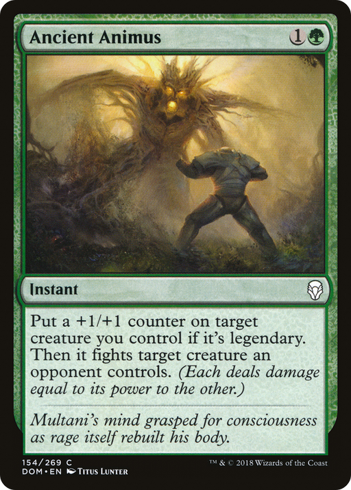 Ancient Animus (DOM-154) [Dominaria] MTG Single Wizards of the Coast