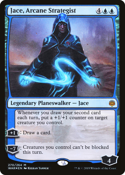 Jace, Arcane Strategist (WAR-270) [War of the Spark] Foil MTG Single Wizards of the Coast