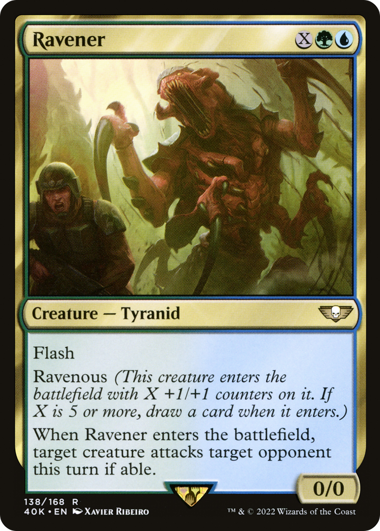 Ravener (40K-138) [Warhammer 40,000 Commander] MTG Single Wizards of the Coast