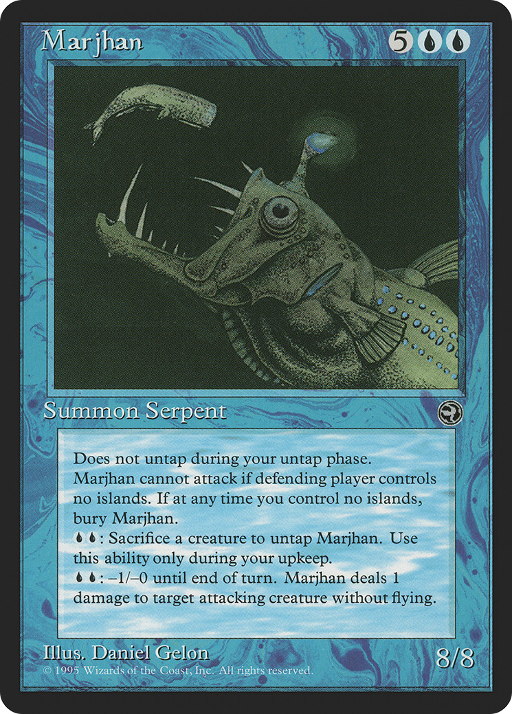 Marjhan (HML-031) [Homelands] MTG Single Wizards of the Coast