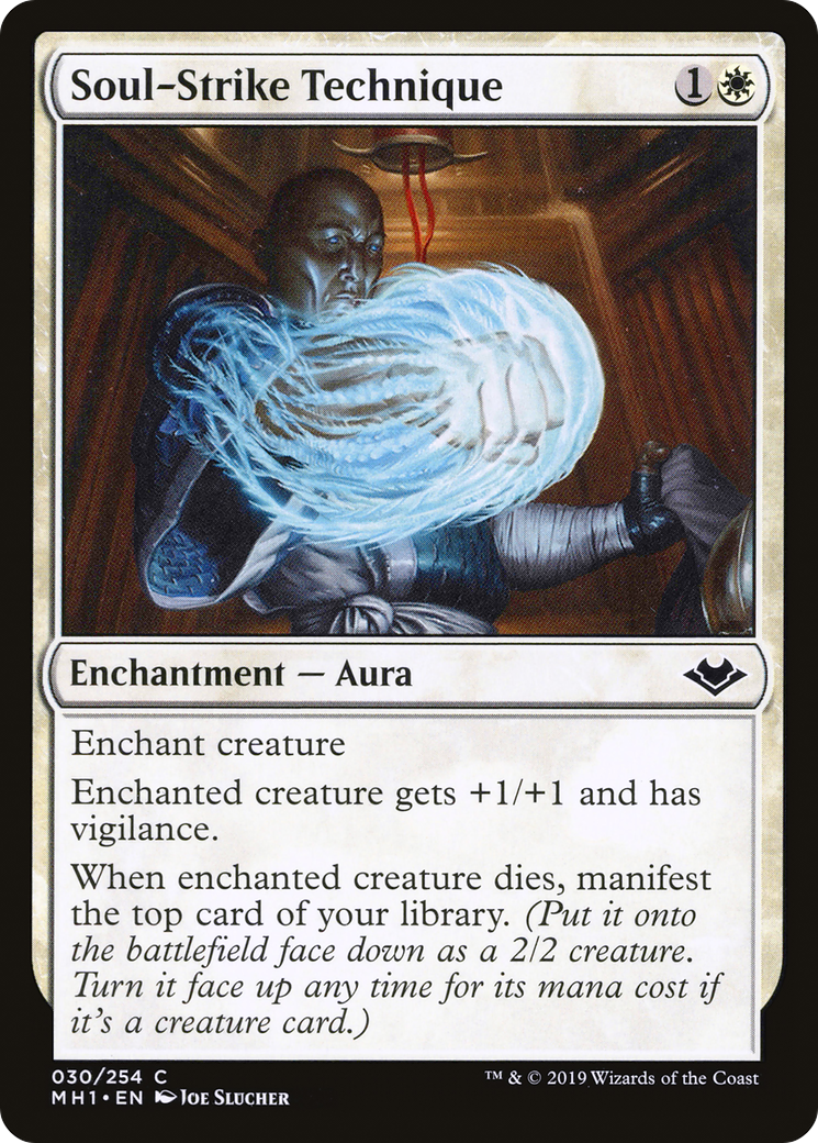 Soul-Strike Technique (MH1-030) [Modern Horizons] MTG Single Modern Horizons