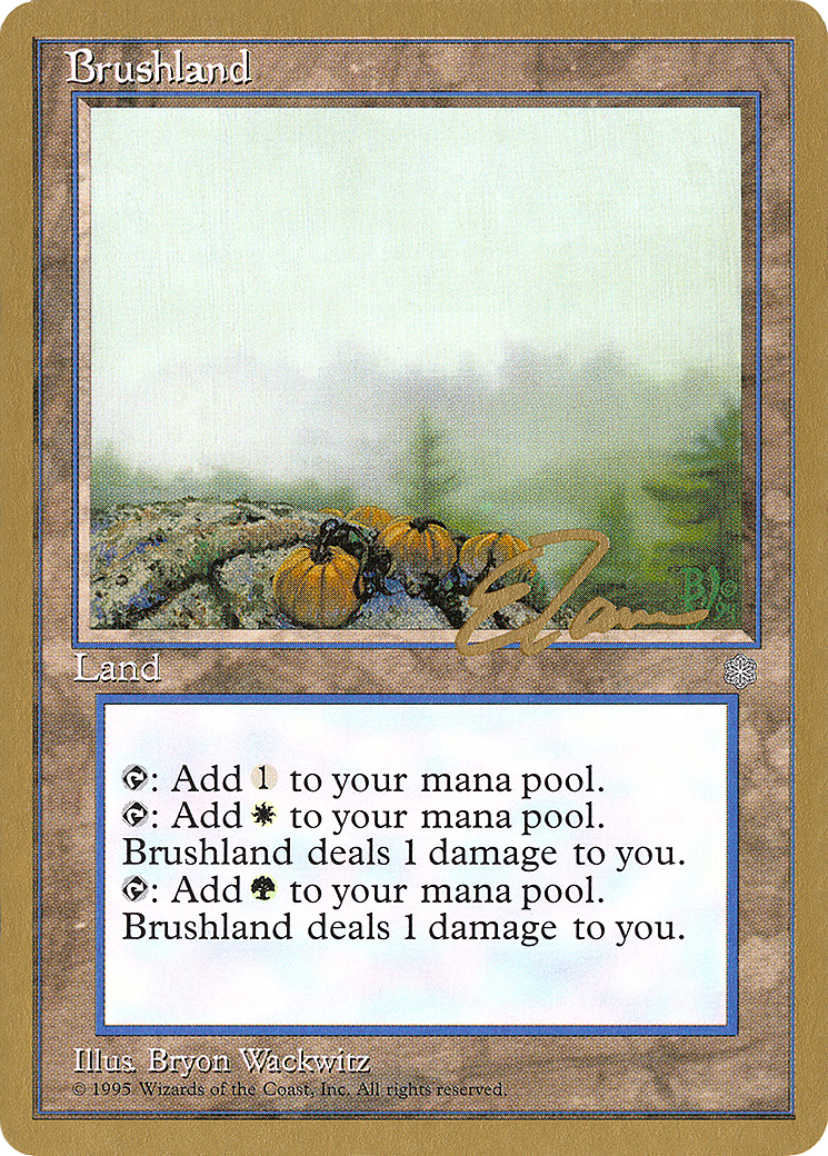 Brushland (WCD-ET352) [Misc] Pro Tour Collector Set MTG Single Wizards of the Coast