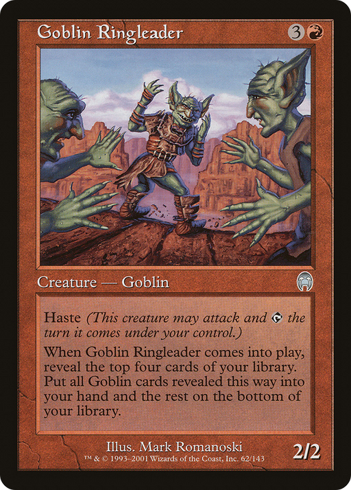 Goblin Ringleader (APC-062) [Apocalypse] MTG Single Wizards of the Coast