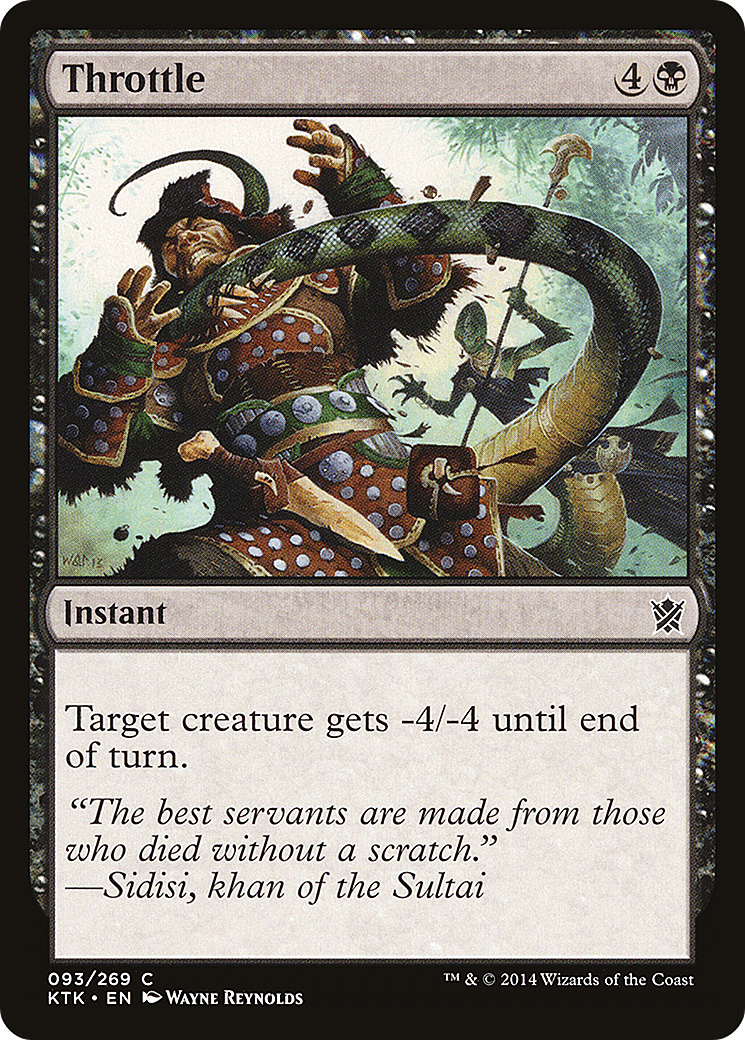 Throttle (KTK-093) [Khans of Tarkir] MTG Single Wizards of the Coast