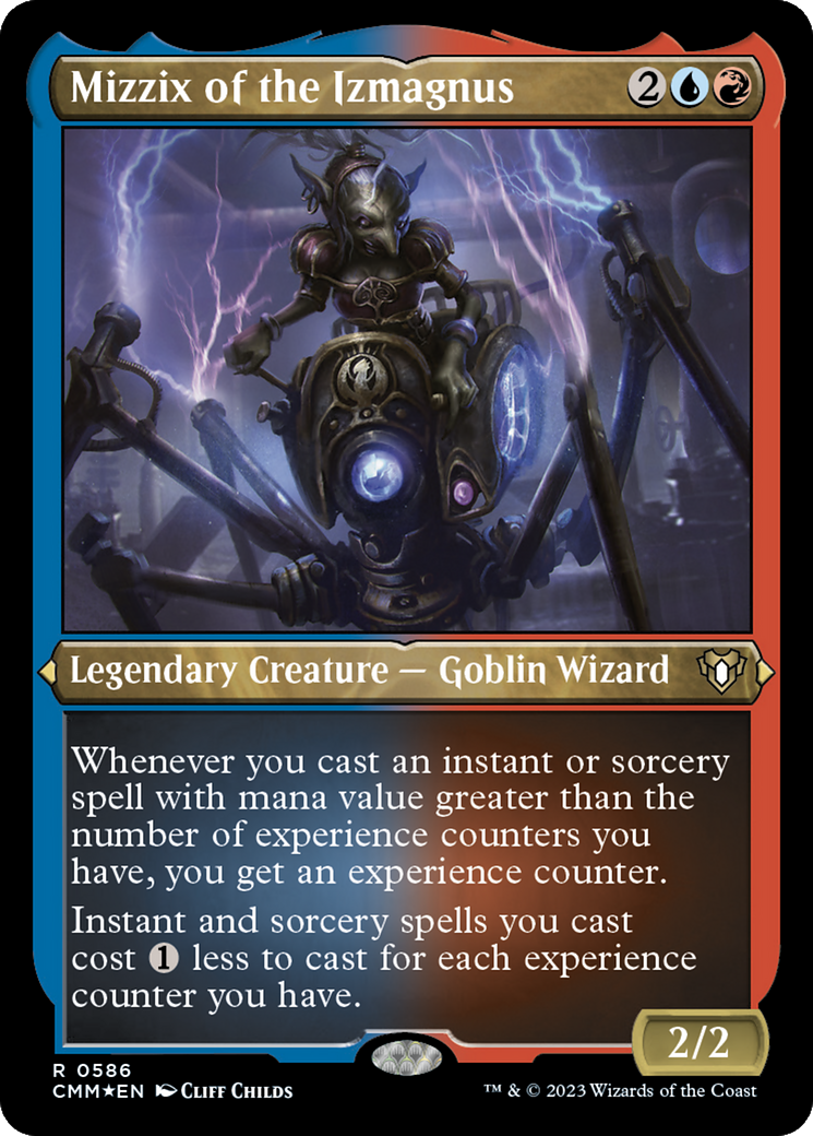 Mizzix of the Izmagnus (CMM-586) [Commander Masters] Etched Foil MTG Single Wizards of the Coast