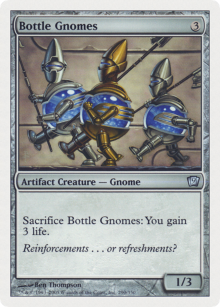 Bottle Gnomes (9ED-290) [9th Edition] MTG Single Wizards of the Coast