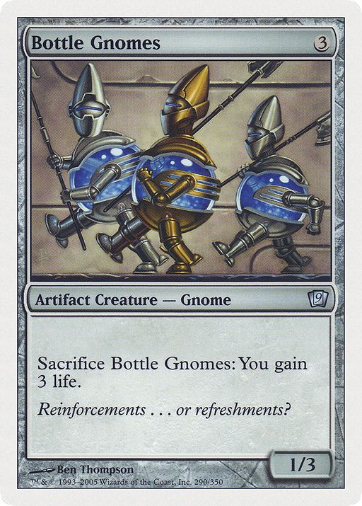 Bottle Gnomes (9ED-290) [9th Edition] MTG Single Wizards of the Coast