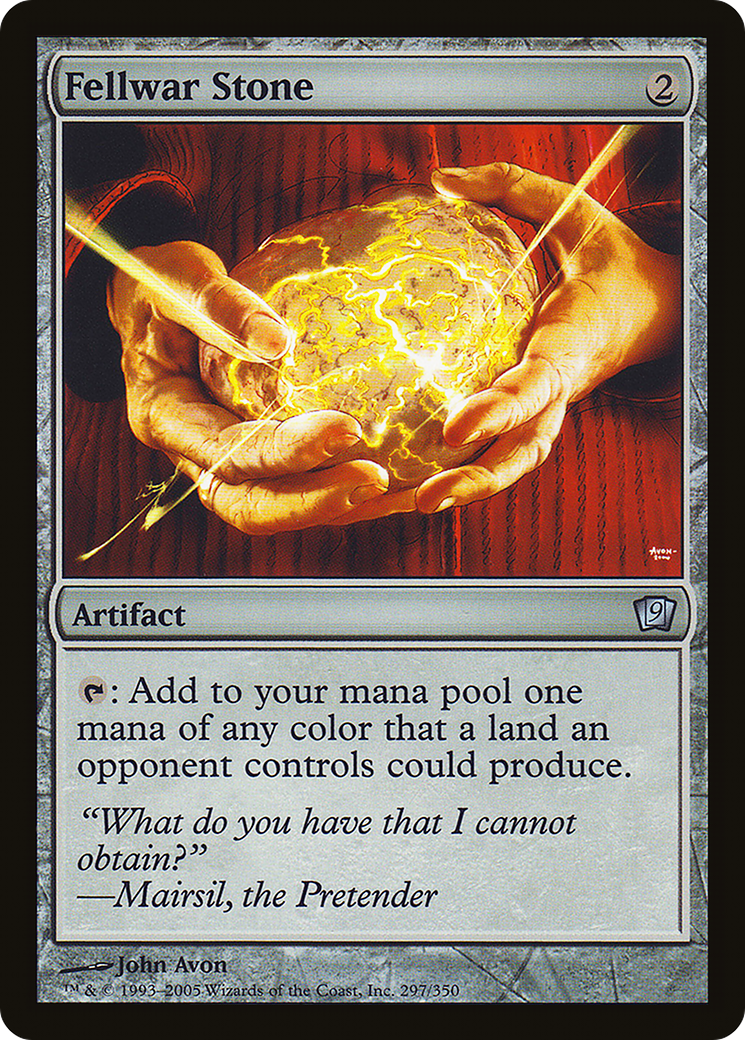 Fellwar Stone (9ED-297) [9th Edition] MTG Single Wizards of the Coast