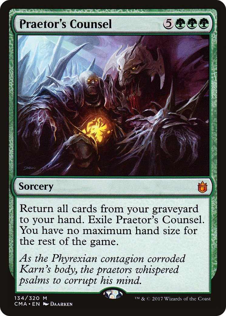Praetor's Counsel (CMA-134) [Commander Anthology] MTG Single Wizards of the Coast