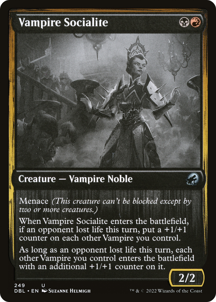 Vampire Socialite (DBL-249) [Innistrad: Double Feature] MTG Single Wizards of the Coast