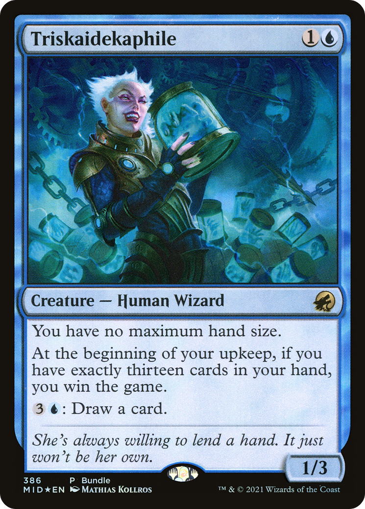 Triskaidekaphile (MID Bundle) (UMP-386) [Innistrad: Midnight Hunt] Foil MTG Single Wizards of the Coast