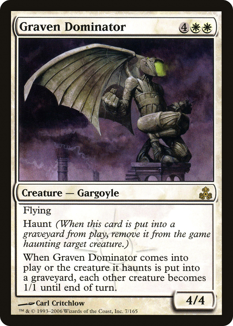 Graven Dominator (GPT-007) [Guildpact] MTG Single Wizards of the Coast