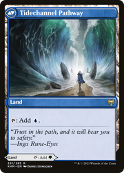 Barkchannel Pathway (KHM-251) [Kaldheim] Foil MTG Single Wizards of the Coast